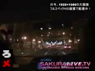 Δημόσιο ιαπωνικό πόρνες γαμήσι