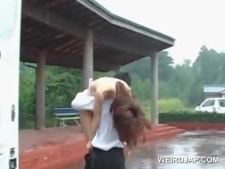 Forró ázsiai felnőtt videó videó guminő punci szögezték kutyaszerű szabadban