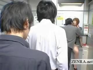 Bizarre Japanese Post Office Offers Busty Oral x rated video ATM