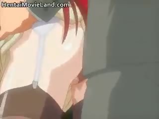 Attraktiv rotschopf anime feature wird klein büchse part4